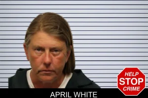 April White mugshot