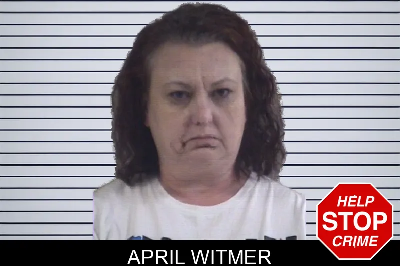 April Witmer mugshot