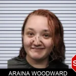 Araina Woodward mugshot