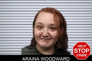 Araina Woodward mugshot