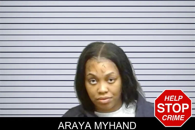 Araya Myhand mugshot