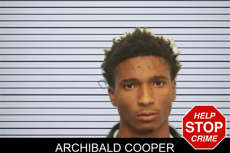 Archibald Cooper mugshot