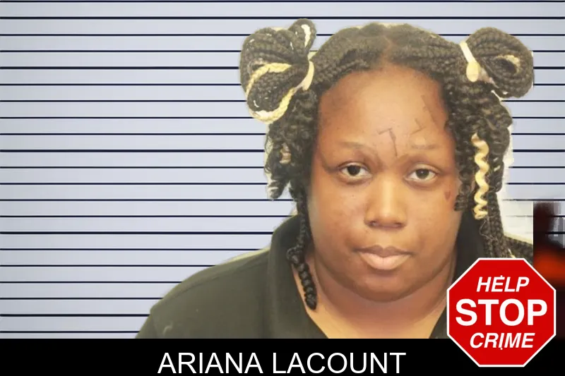 Ariana Lacount mugshot