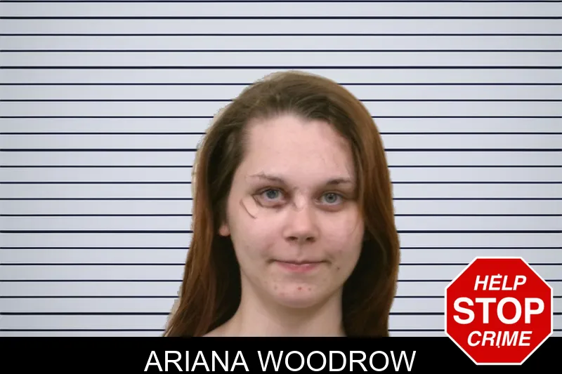 Ariana Woodrow mugshot
