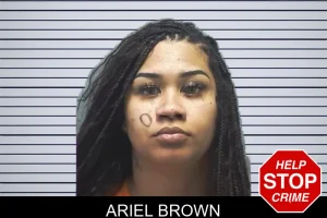 Ariel Brown mugshot