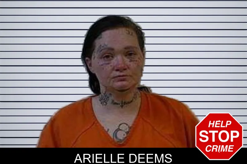 Arielle Deems mugshot
