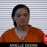 Arielle Deems mugshot