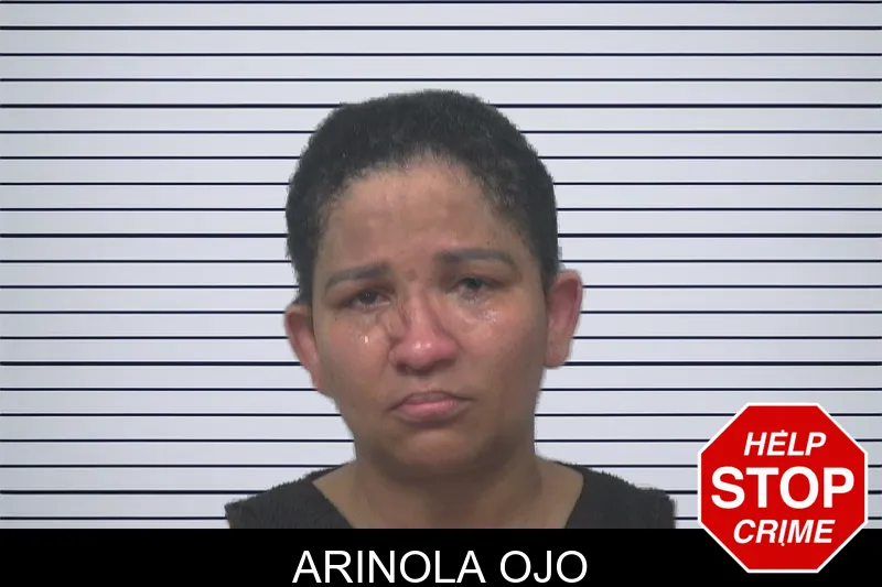 Arinola Ojo mugshot