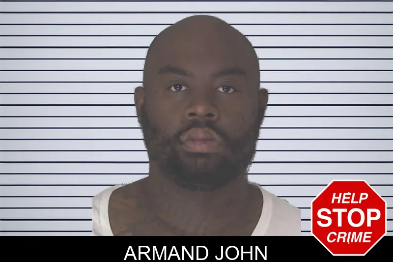 Armand John mugshot