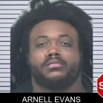 Arnell Evans mugshot