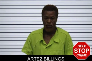 Artez Billings mugshot