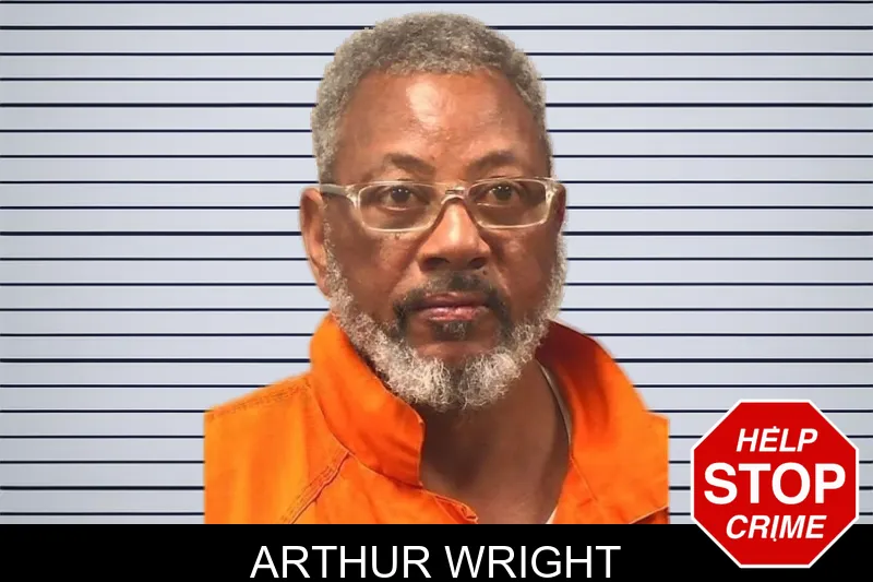 Arthur Wright mugshot