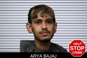 Arya Bajaj mugshot