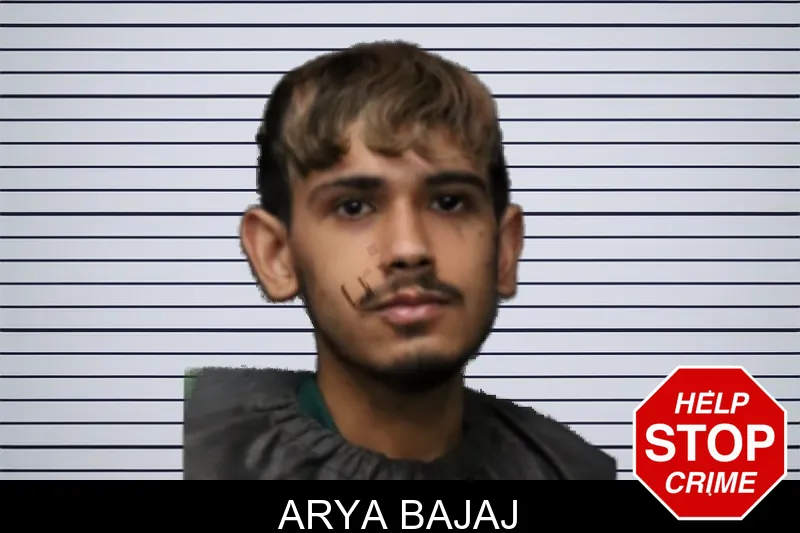 Arya Bajaj mugshot