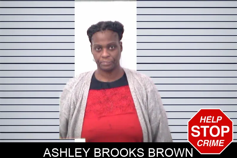 Ashley Brooks Brown mugshot