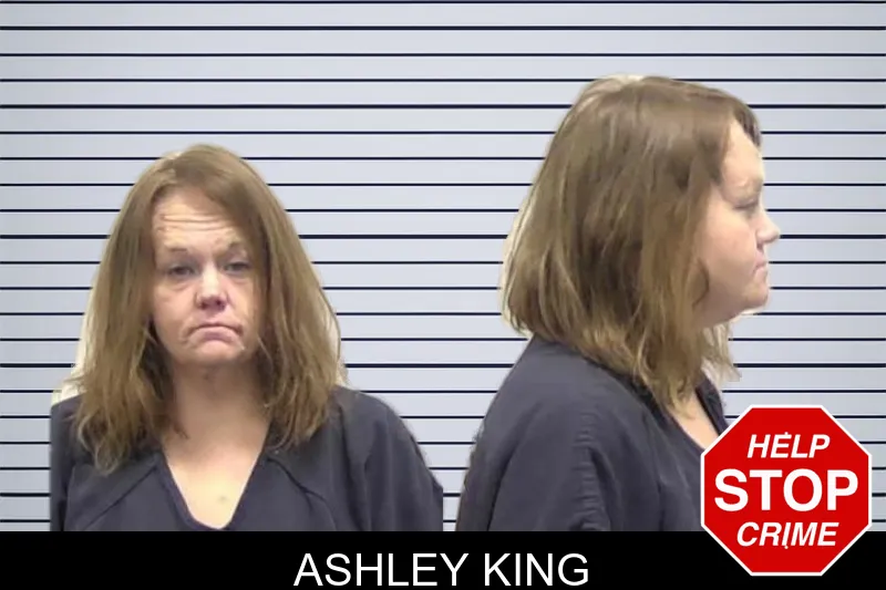 Ashley King mugshot