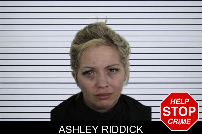 Ashley Riddick mugshot