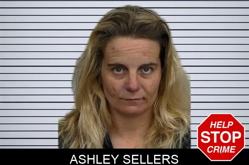 Ashley Sellers mugshot
