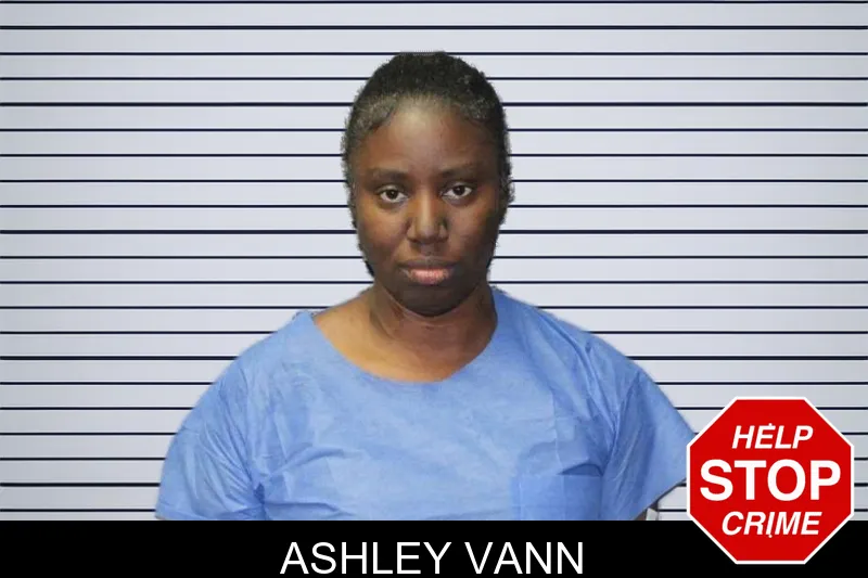 Ashley Vann mugshot