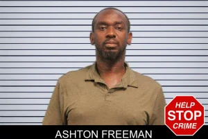 Ashton Freeman mugshot
