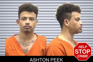 Ashton Peek mugshot