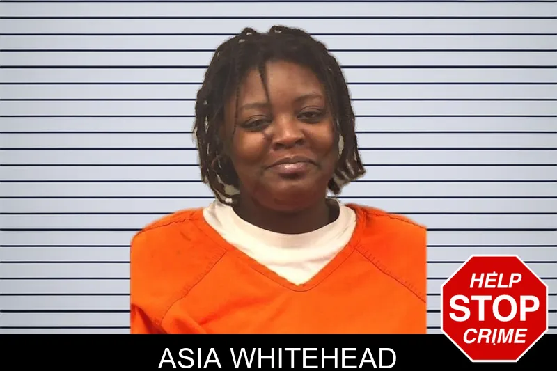 Asia Whitehead mugshot