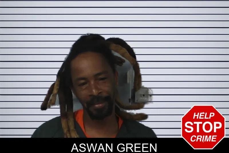 Aswan Green mugshot