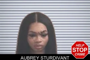 Aubrey Sturdivant mugshot