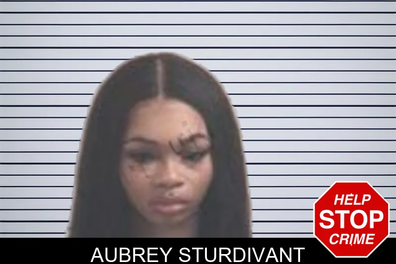 Aubrey Sturdivant mugshot