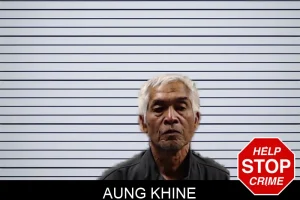 Aung Khine mugshot