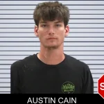 Austin Cain mugshot