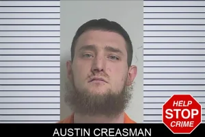 Austin Creasman mugshot