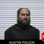 Austin Palicki mugshot