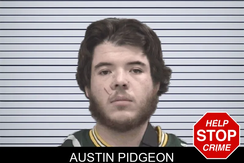 Austin Pidgeon mugshot