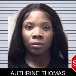 Authrine Thomas mugshot