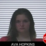 Ava Hopkins mugshot