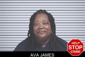 Ava James mugshot