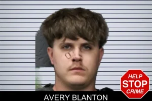 Avery Blanton mugshot