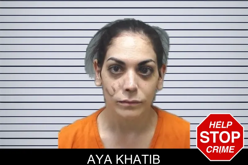 Aya Khatib mugshot