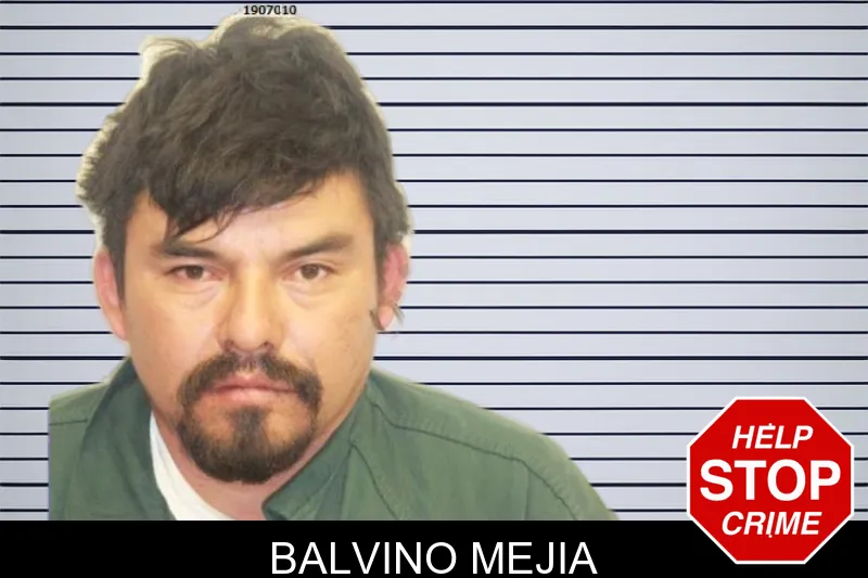 Balvino Mejia mugshot
