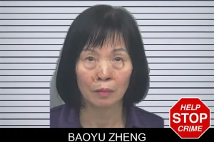 Baoyu Zheng mugshot