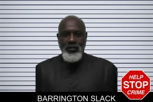 Barrington Slack mugshot