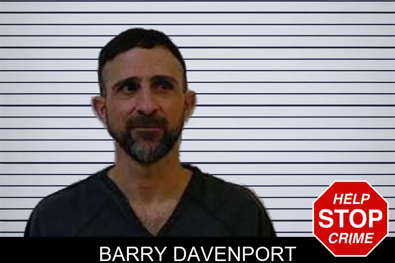 Barry Davenport mugshot