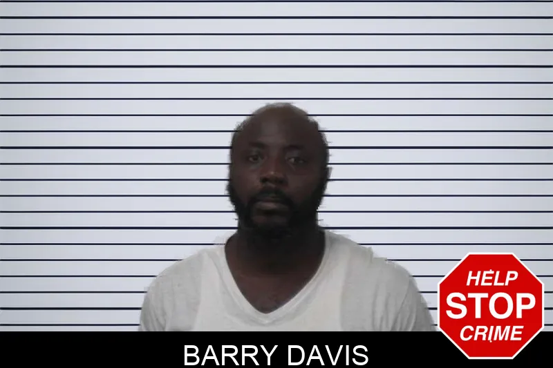 Barry Davis mugshot