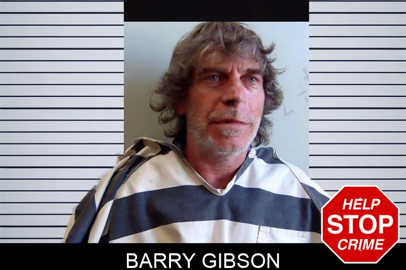 Barry Gibson mugshot