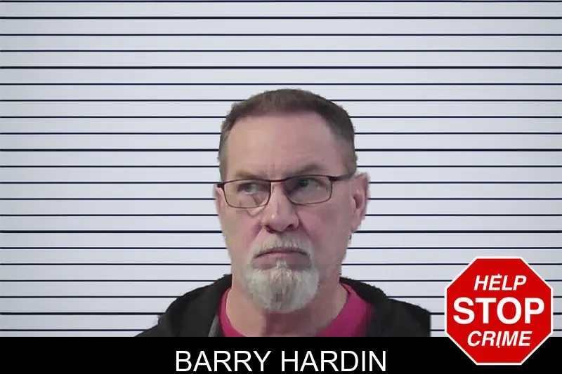 Barry Hardin mugshot