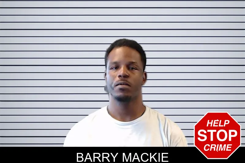 Barry Mackie mugshot