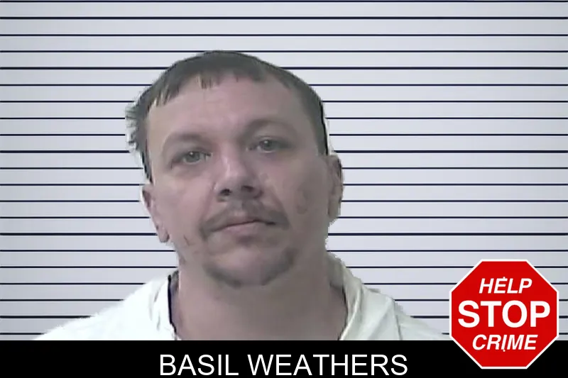 Basil Weathers mugshot