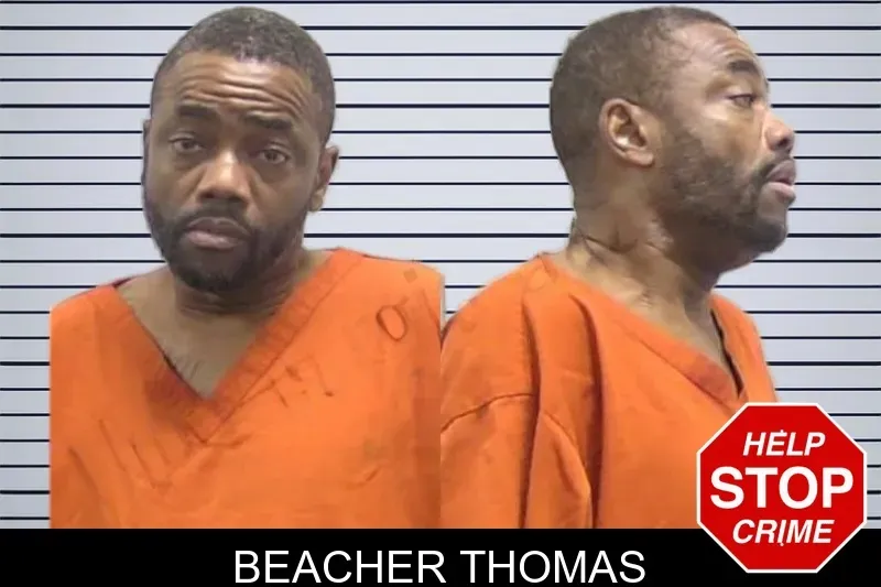 Beacher Thomas mugshot