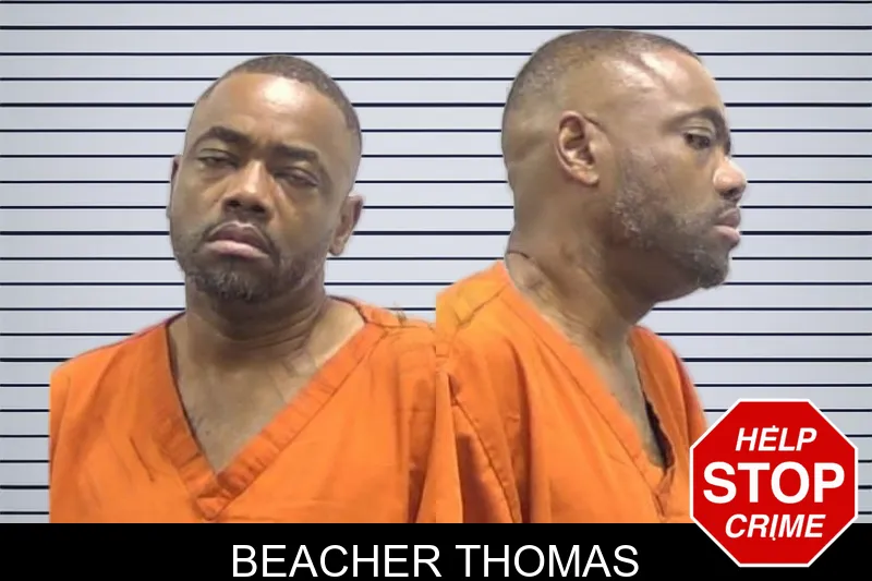 Beacher Thomas mugshot